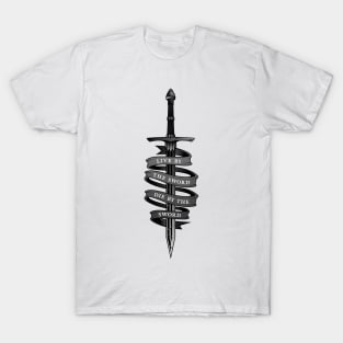 Live By The Sword, Die By The Sword T-Shirt